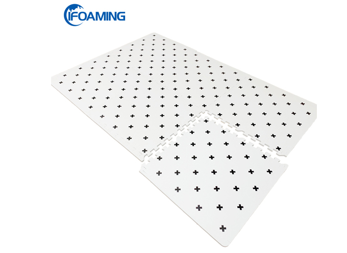 Black and White Foam Floor Tiles