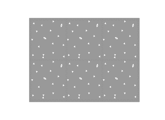 Black And White Cross High Density Eva Foam Playmats/Tiles Wholesale