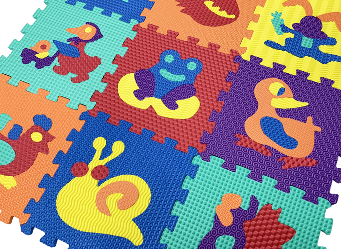 Animal Eva Foam Puzzle Playmats/Tiles Bulk