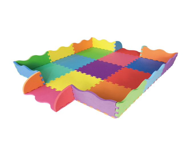 Foam Play Mat with Fence