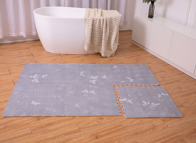 Grey EVA Foam Mat That Look Like Rugs